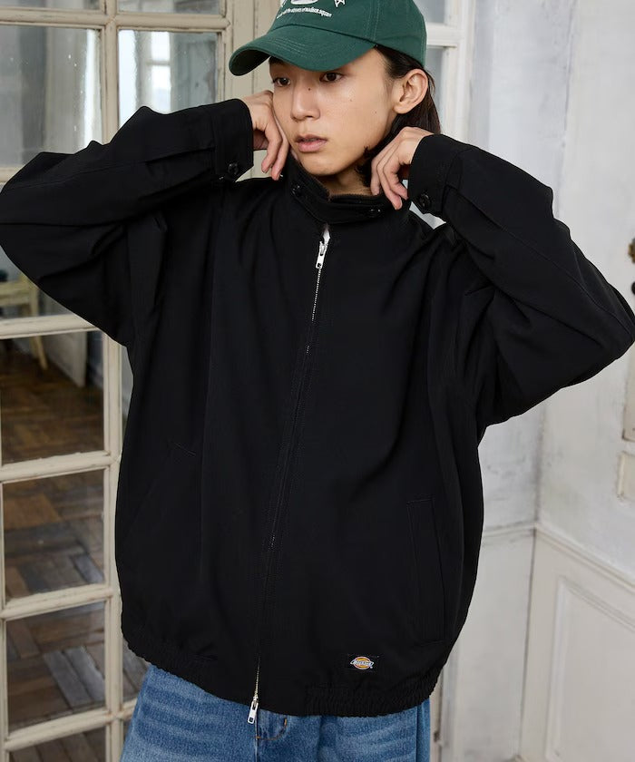Dickies / 燈芯絨領拉鍊工作外套(日本聯名限定)