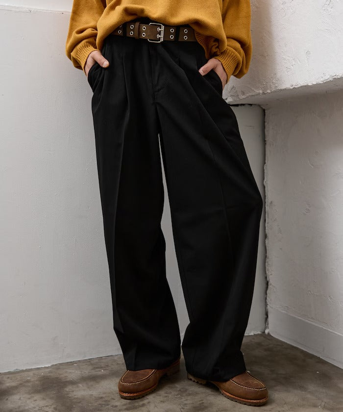 Dickies / 打褶寬版工作褲(日本聯名限定)