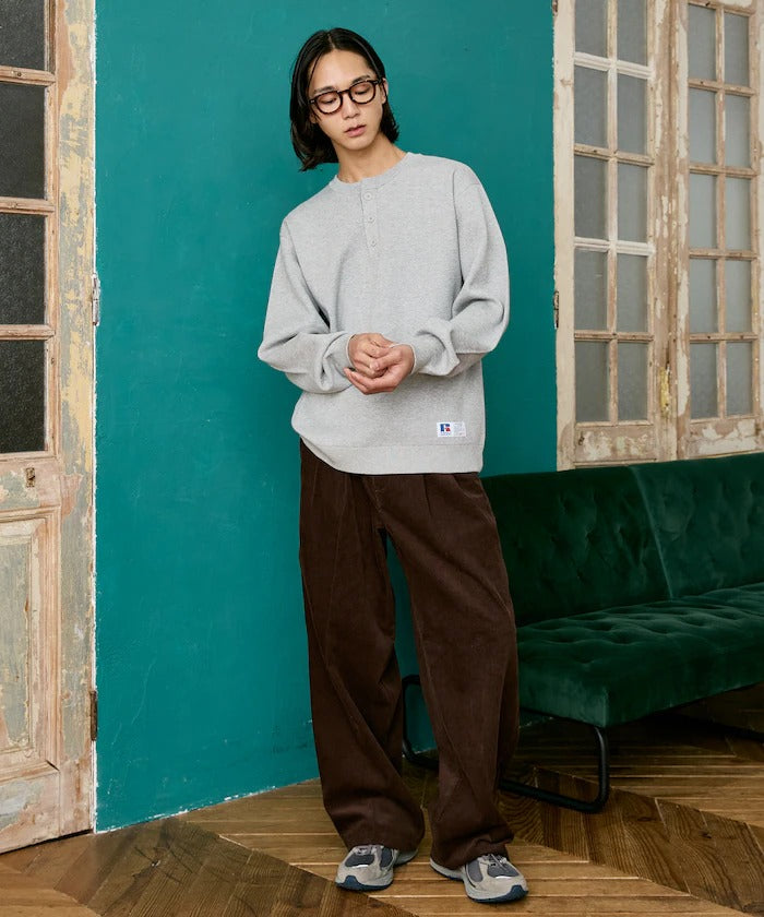 Dickies / 打褶寬版燈芯絨工作褲(日本聯名限定)