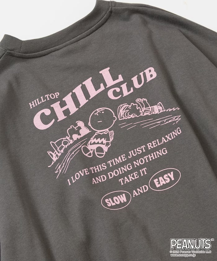 PEANUTS × FREAK'S STORE / Chill Club 大廓形 圓領衫(日本聯名限定)
