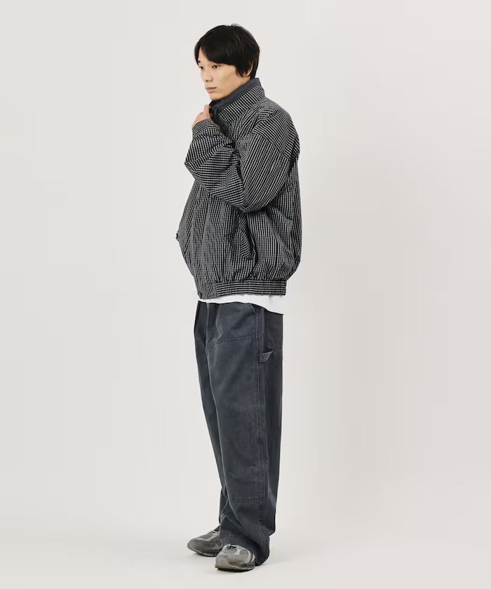 FREAK'S STORE / 格紋配色立領外套