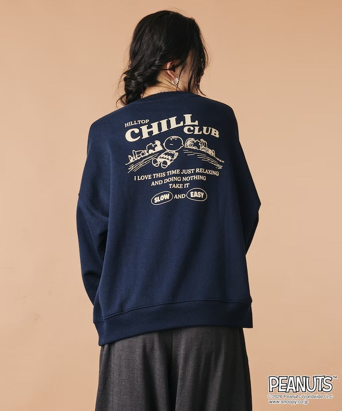 PEANUTS × FREAK'S STORE / Chill Club 大廓形 圓領衫(日本聯名限定)