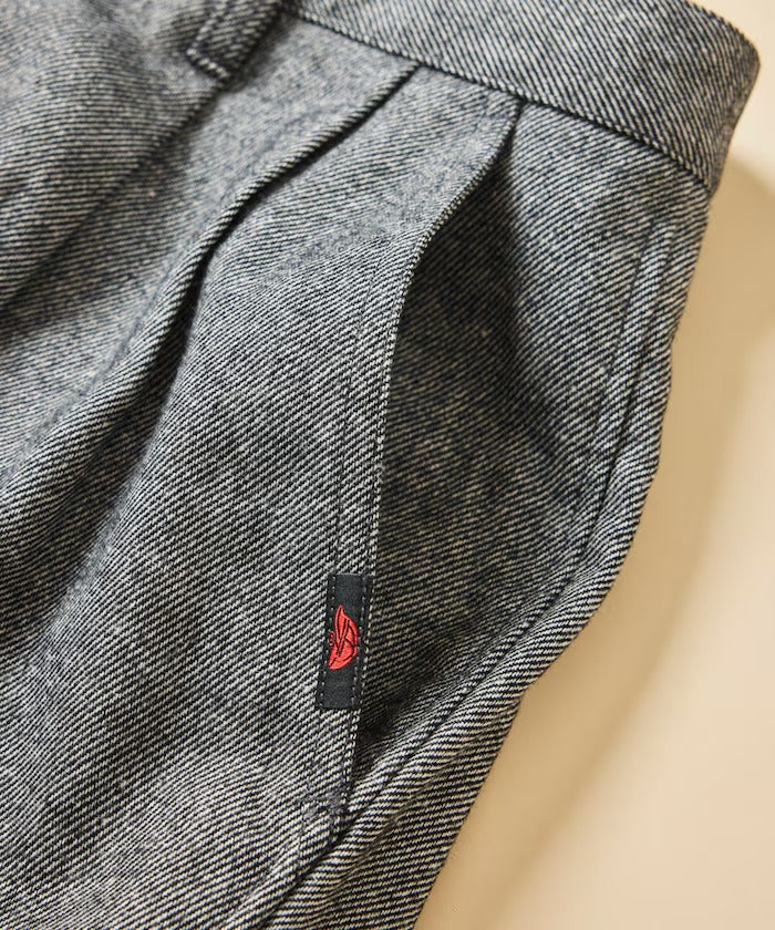 RED KAP × FREAK'S STORE / PT-38 雙褶斜紋軟呢寬褲(日本聯名限定)