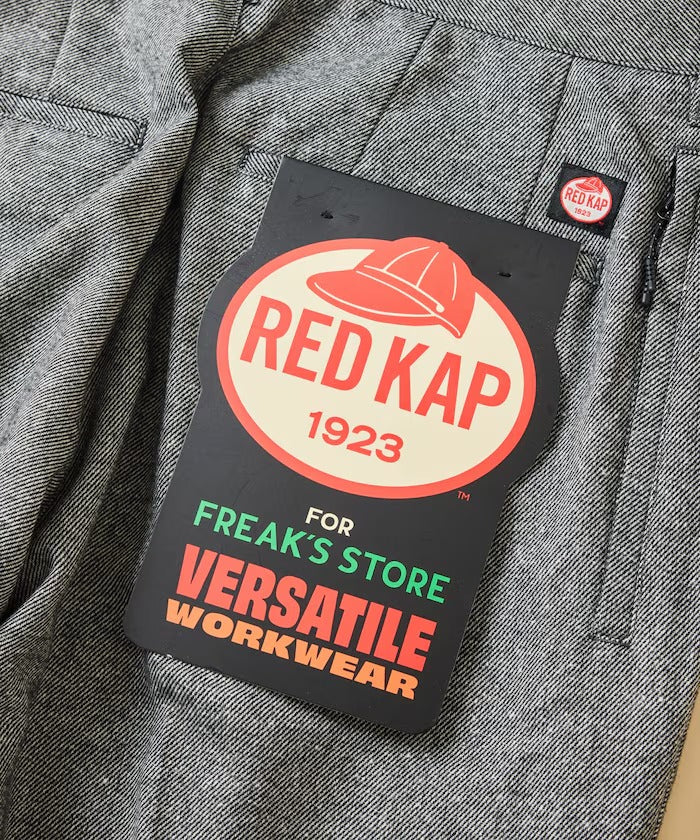 RED KAP × FREAK'S STORE / PT-38 雙褶斜紋軟呢寬褲(日本聯名限定)