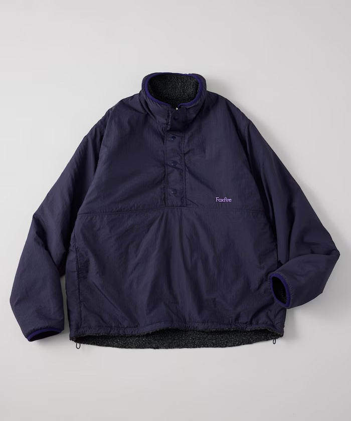 Foxfire × FREAK'S STORE / 尼龍刷毛雙面穿半拉鍊外套(日本聯名限定)