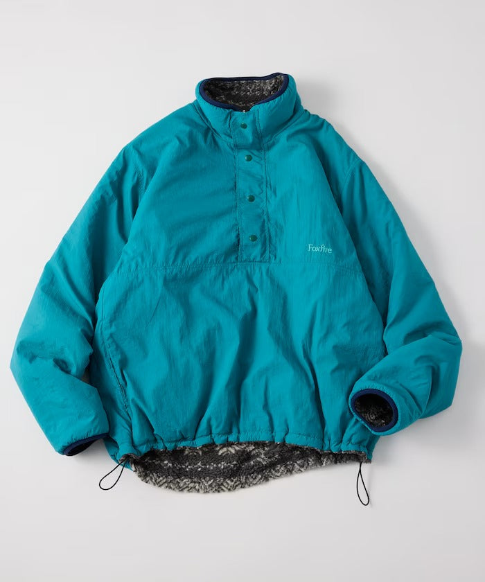 Foxfire × FREAK'S STORE / 尼龍刷毛雙面穿半拉鍊外套(日本聯名限定)