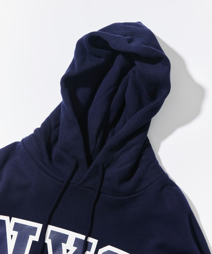 NAUTICA / 寬鬆學院LOGO 連帽衫
