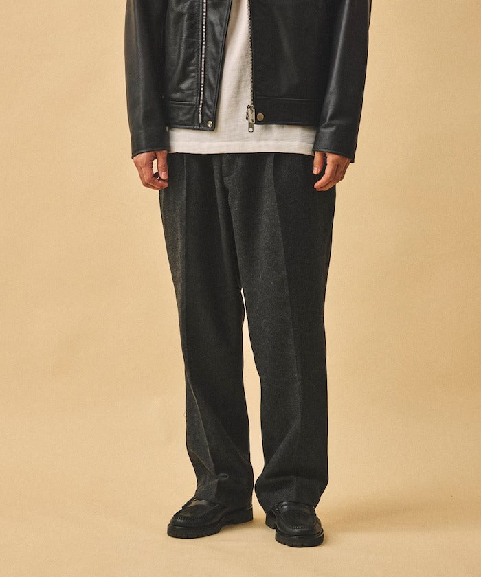 RED KAP × FREAK'S STORE / PT-38 雙褶斜紋軟呢寬褲(日本聯名限定)