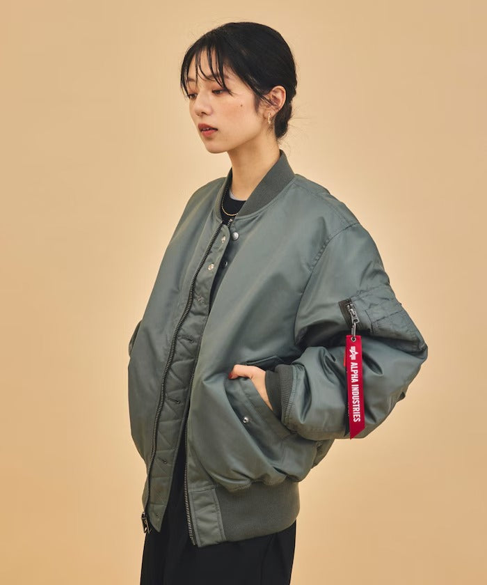ALPHA INDUSTRIES × NANGA × FREAK'S STORE / 雙面穿MA-1短版羽絨外套(日本聯名限定)