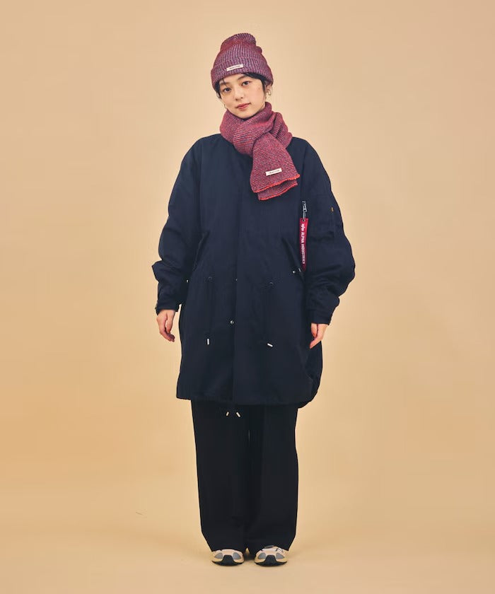 ALPHA INDUSTRIES × NANGA × FREAK'S STORE / 3WAY M-65可拆羽絨 內膽魚尾 派克大衣外套(日本聯名限定)