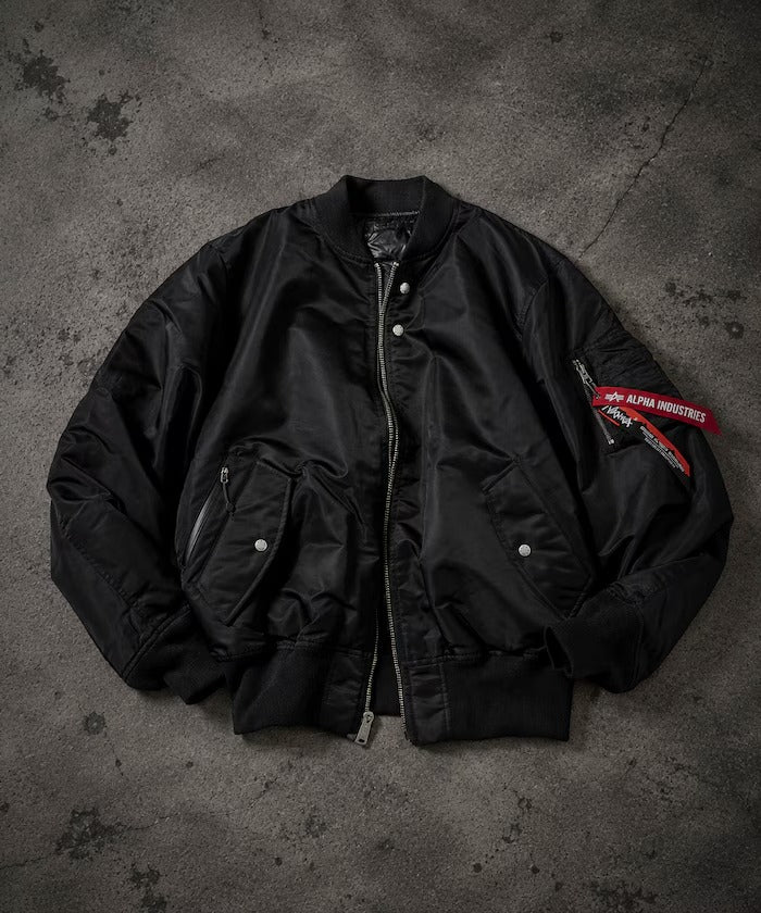 ALPHA INDUSTRIES × NANGA × FREAK'S STORE / 雙面穿MA-1短版羽絨外套(日本聯名限定)