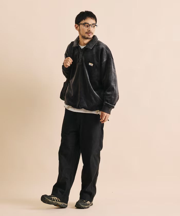 FREAK'S STORE / 寬鬆燈芯絨內刷毛 Polo衫
