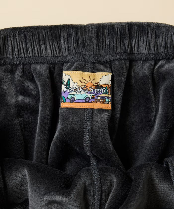 FREAK'S STORE / 寬鬆燈芯絨內刷毛鬆緊褲