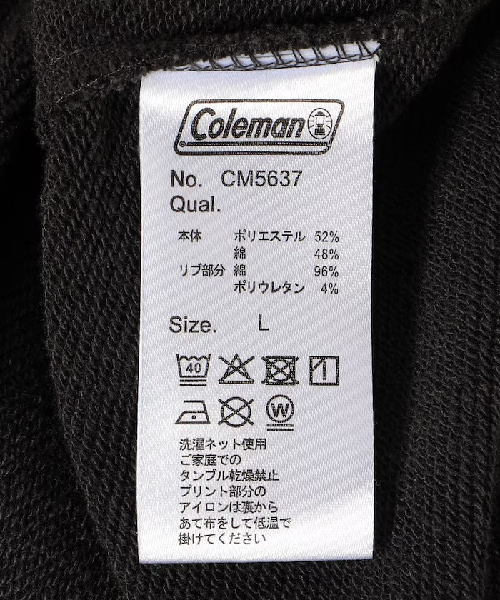 Coleman × kaoyorinakami / 熊熊背印圓領衫(日本聯名限定)
