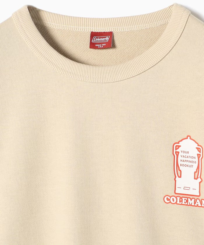 Coleman × FREAK'S STORE / 登山健行插畫 圓領衫(日本聯名限定)