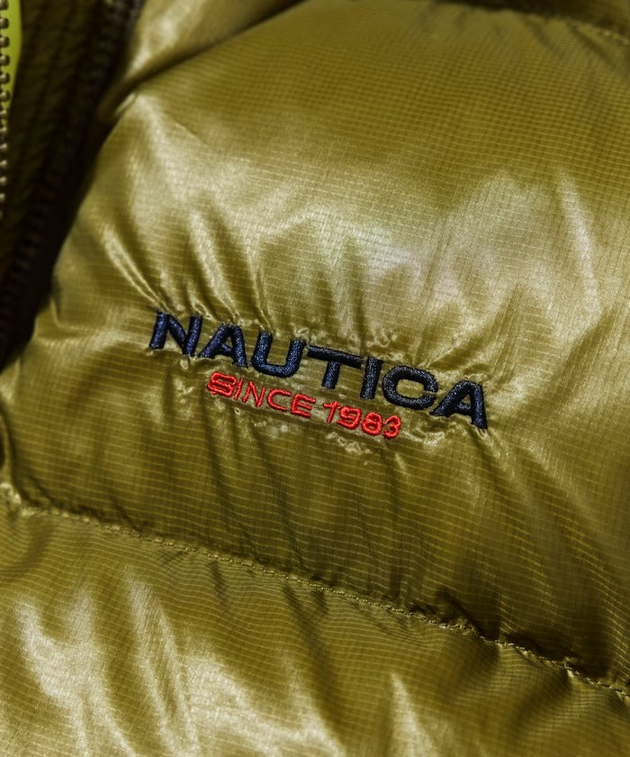 NAUTICA / 抗撕裂尼龍立領 羽絨外套
