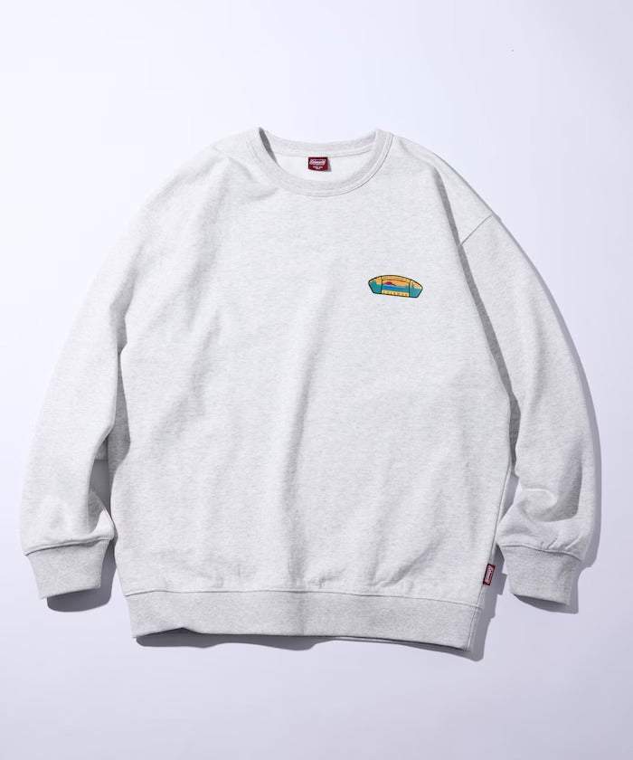 Coleman × FREAK'S STORE / 鱒魚釣具背印 圓領衫(日本聯名限定)