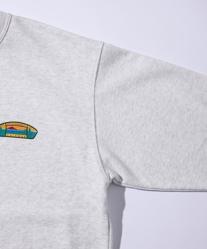 Coleman × FREAK'S STORE / 鱒魚釣具背印 圓領衫(日本聯名限定)