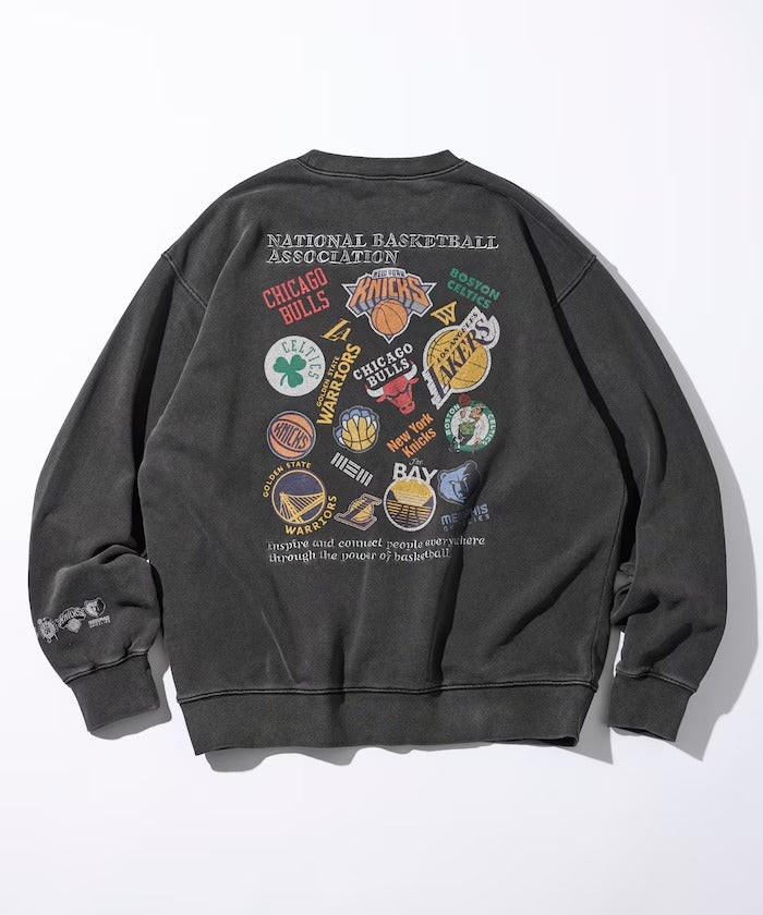 NBA × FREAK'S STORE / 多隊伍背印Logo 圓領衫(日本聯名限定)