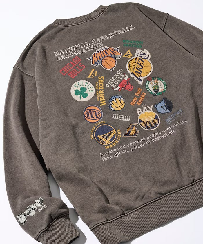 NBA × FREAK'S STORE / 多隊伍背印Logo 圓領衫(日本聯名限定)