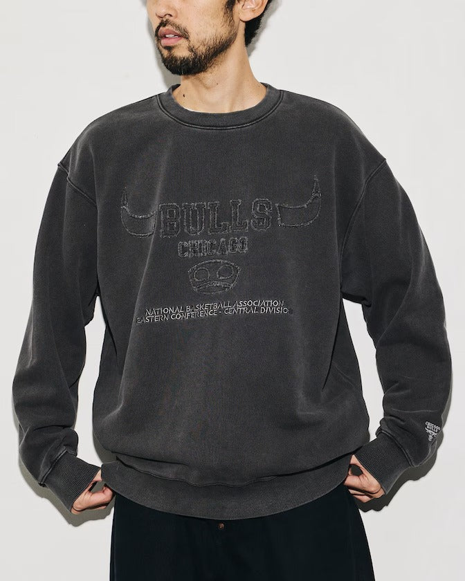 NBA × FREAK'S STORE / 球隊Logo拼布刺繡 圓領衫(日本聯名限定)