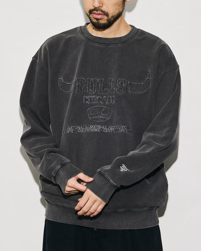 NBA × FREAK'S STORE / 球隊Logo拼布刺繡 圓領衫(日本聯名限定)