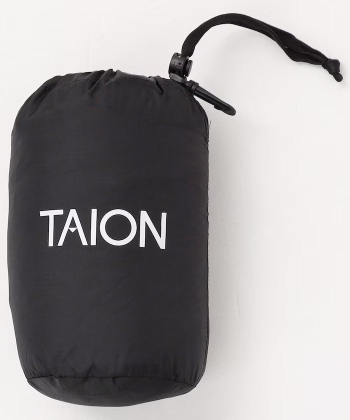 TAION / 圓領按扣內層 羽絨外套