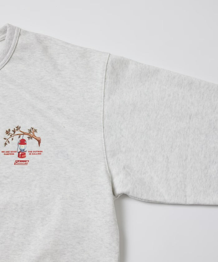 Coleman × FREAK'S STORE / 復古型錄貓咪圖案 圓領衫(日本聯名限定)