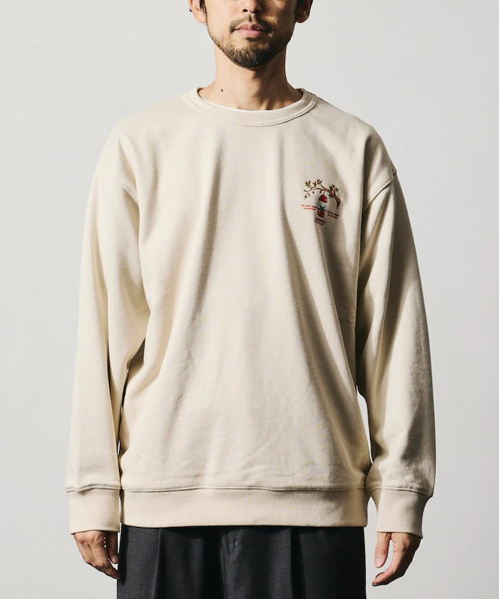 Coleman × FREAK'S STORE / 復古型錄貓咪圖案 圓領衫(日本聯名限定)
