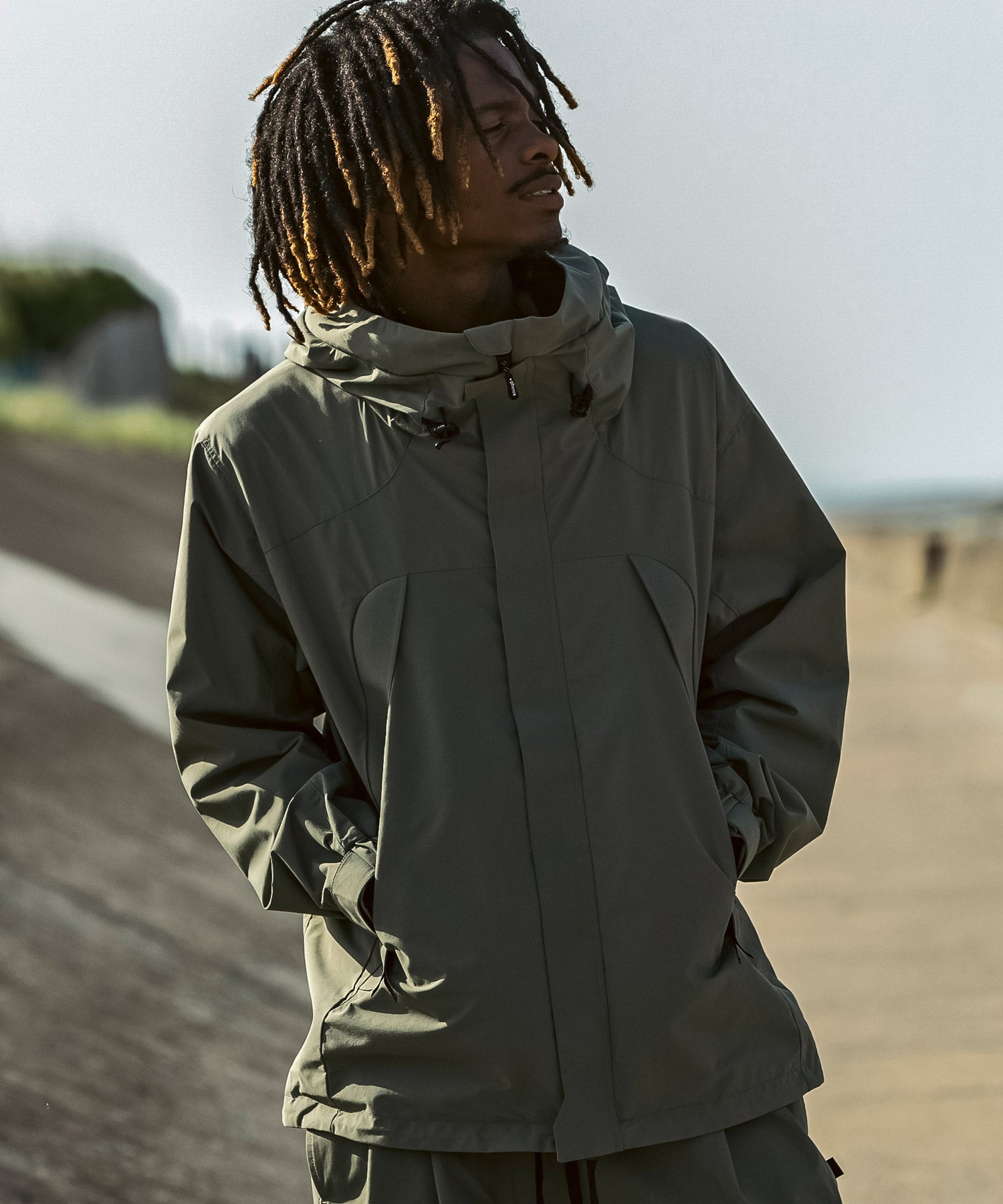 +phenix FUSED FLAP JACKET / WINDSTOPPER by GORE TEX LABS / 防風連帽外套