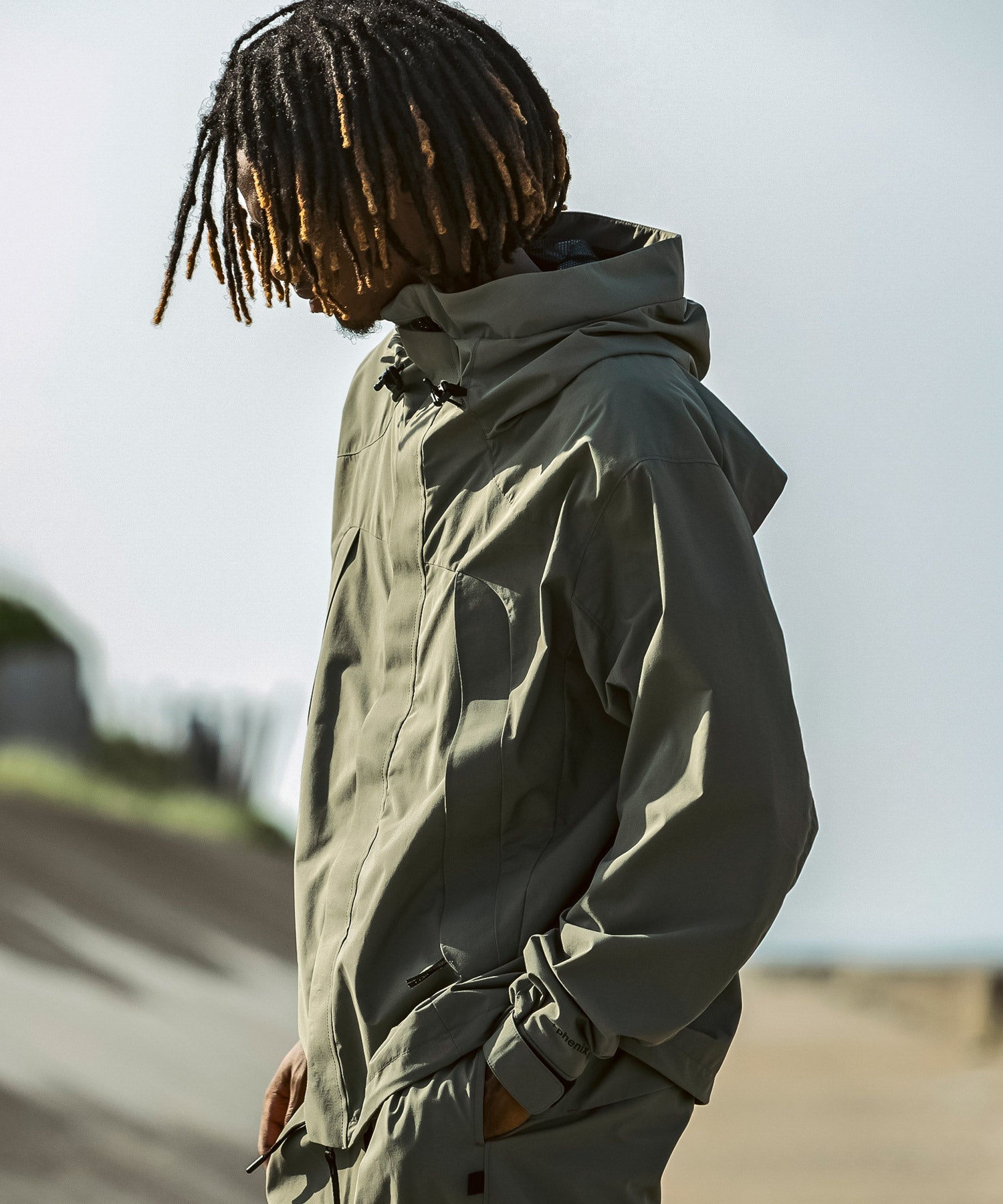 +phenix FUSED FLAP JACKET / WINDSTOPPER by GORE TEX LABS / 防風連帽外套