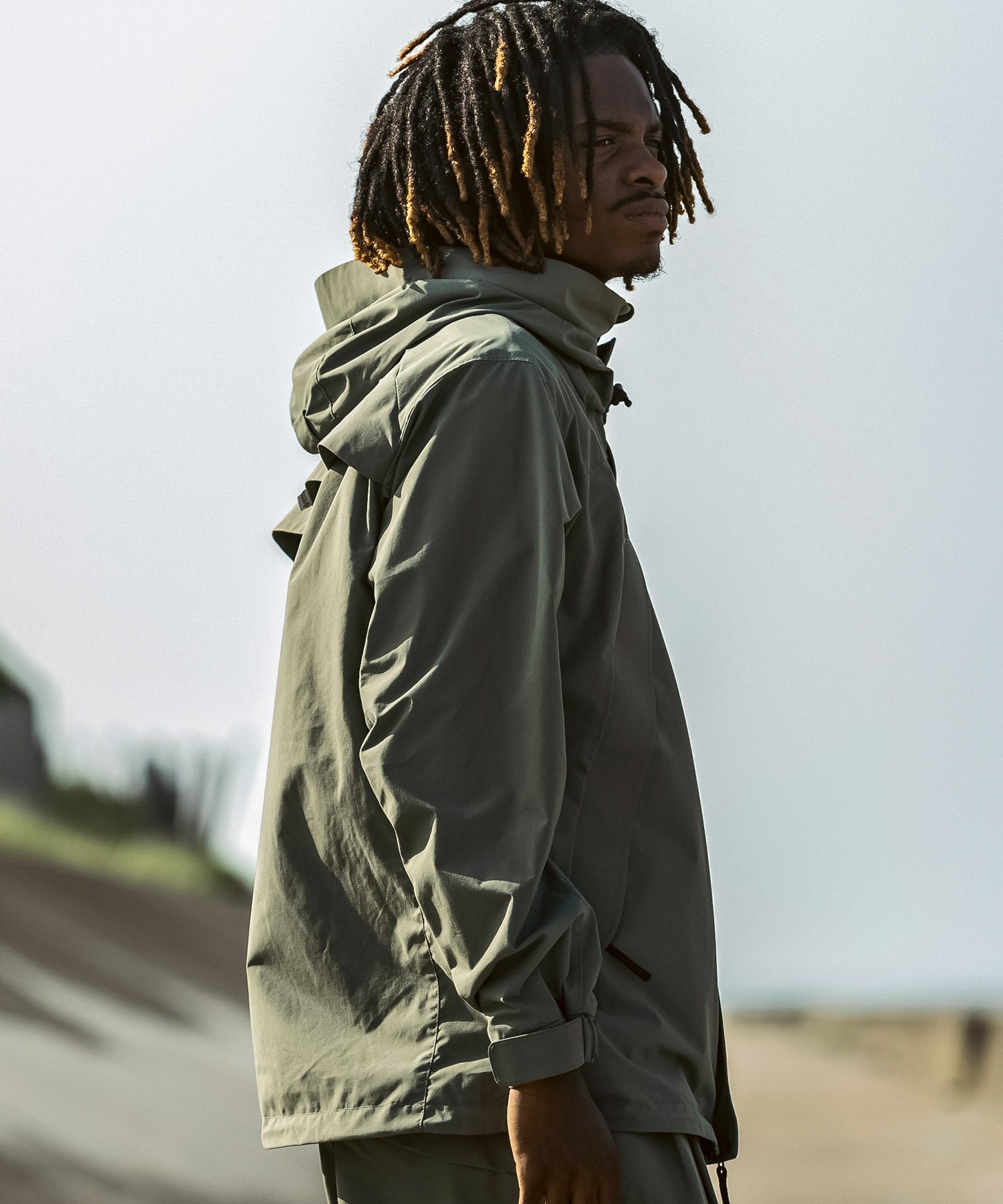 +phenix FUSED FLAP JACKET / WINDSTOPPER by GORE TEX LABS / 防風連帽外套