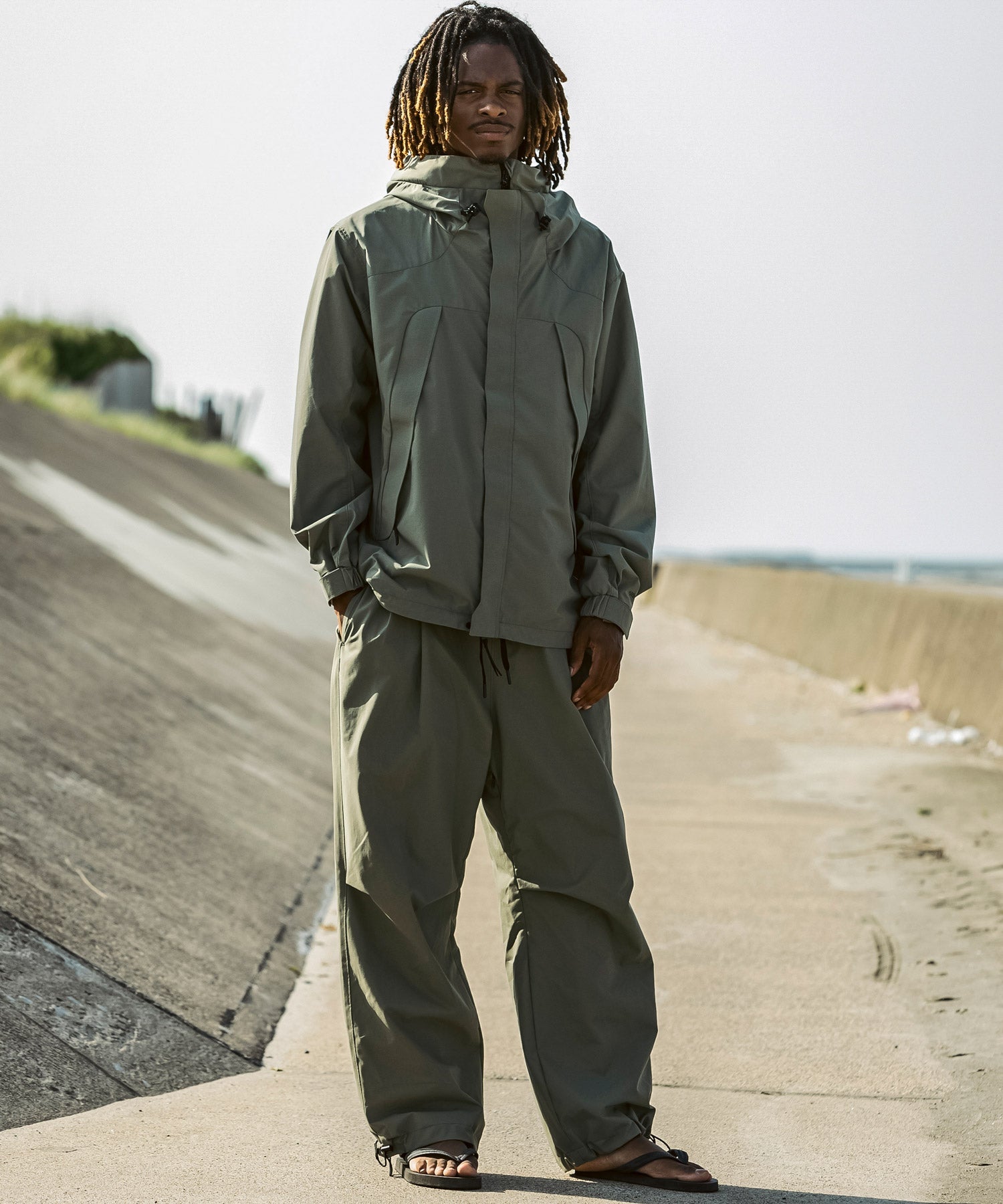 +phenix FUSED FLAP JACKET / WINDSTOPPER by GORE TEX LABS / 防風連帽外套