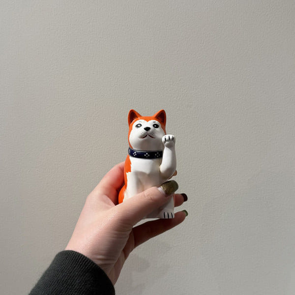 BEAMS JAPAN 中外陶園 / まねき犬 左手 3号