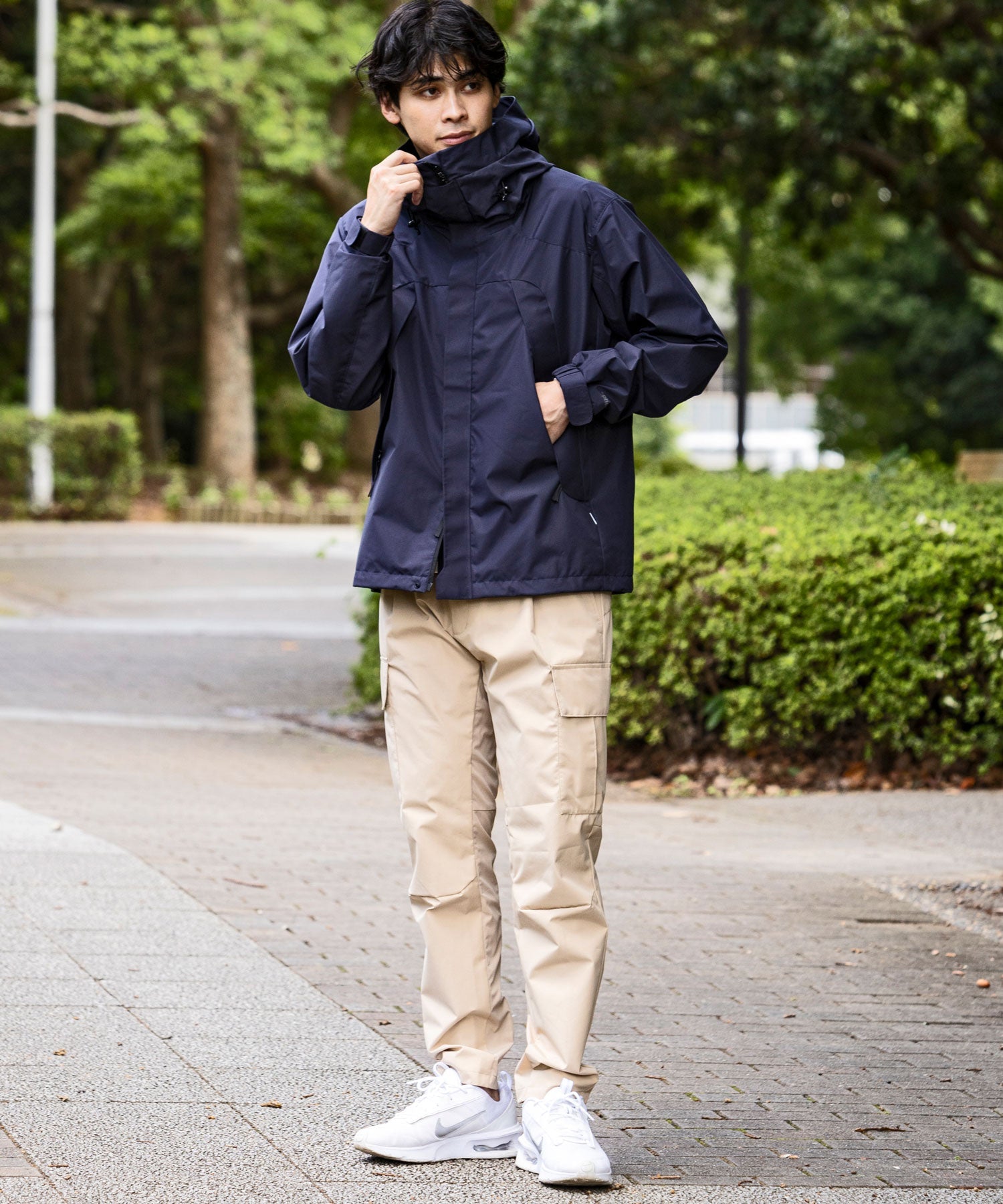 +phenix FUSED FLAP JACKET / WINDSTOPPER by GORE TEX LABS / 防風連帽外套