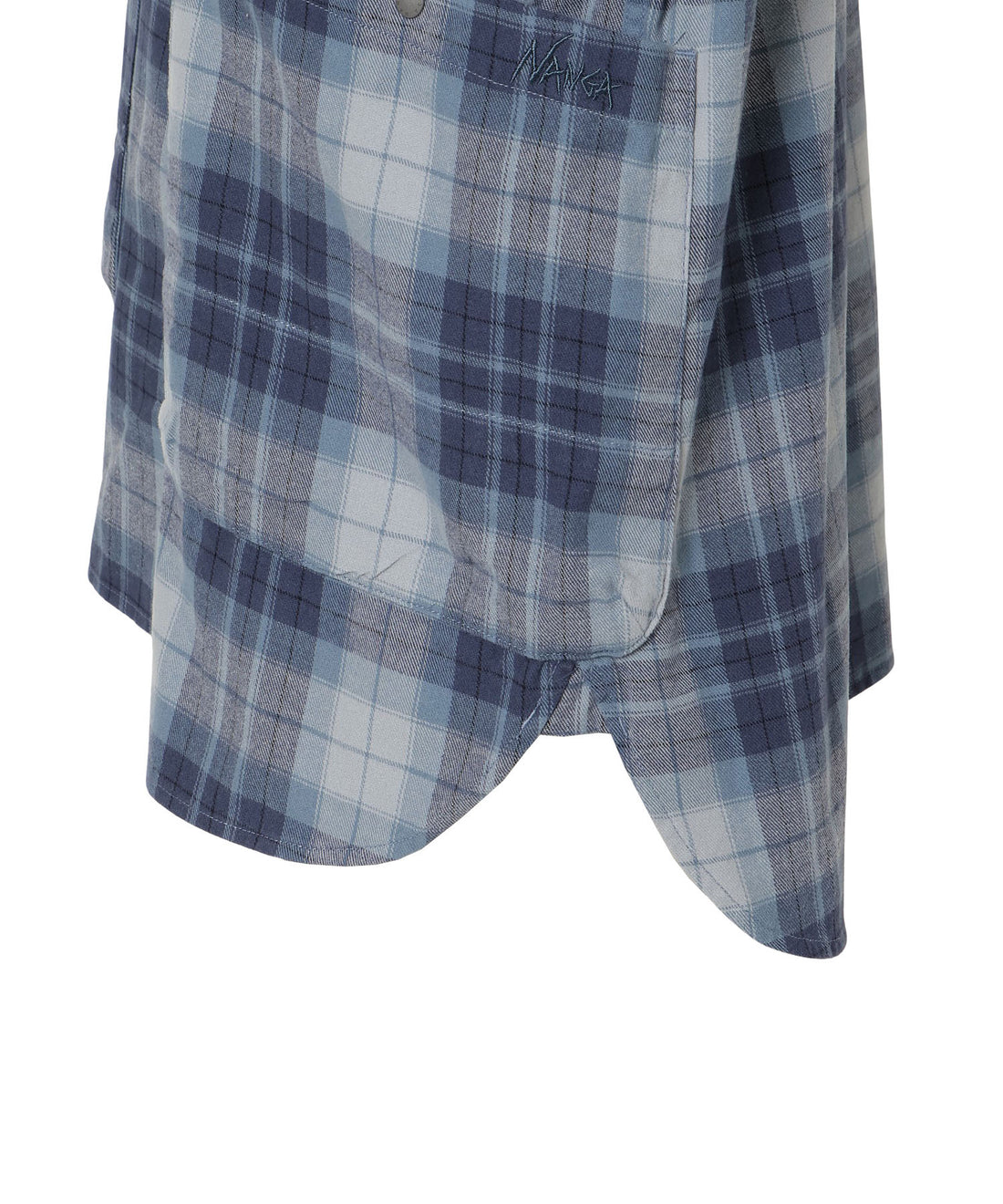 NANGA FADE TARTAN CHECK CAMP SHIRT / 格紋營地襯衫