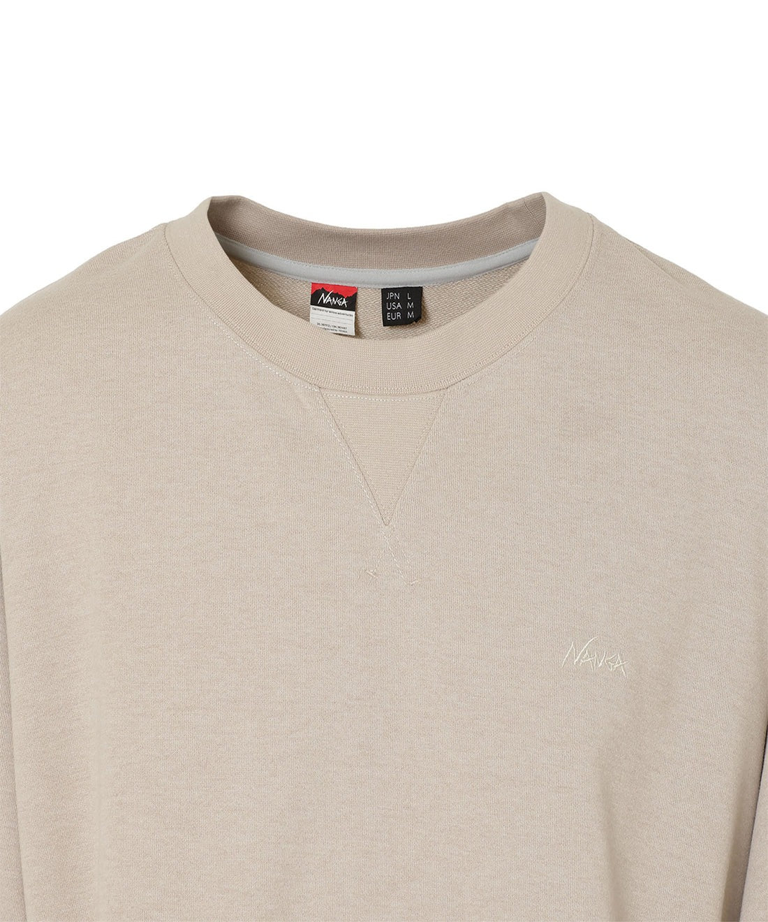 NANGA / DRY MIX TERRY CREW SWEAT 速乾毛圈圓領衛衣