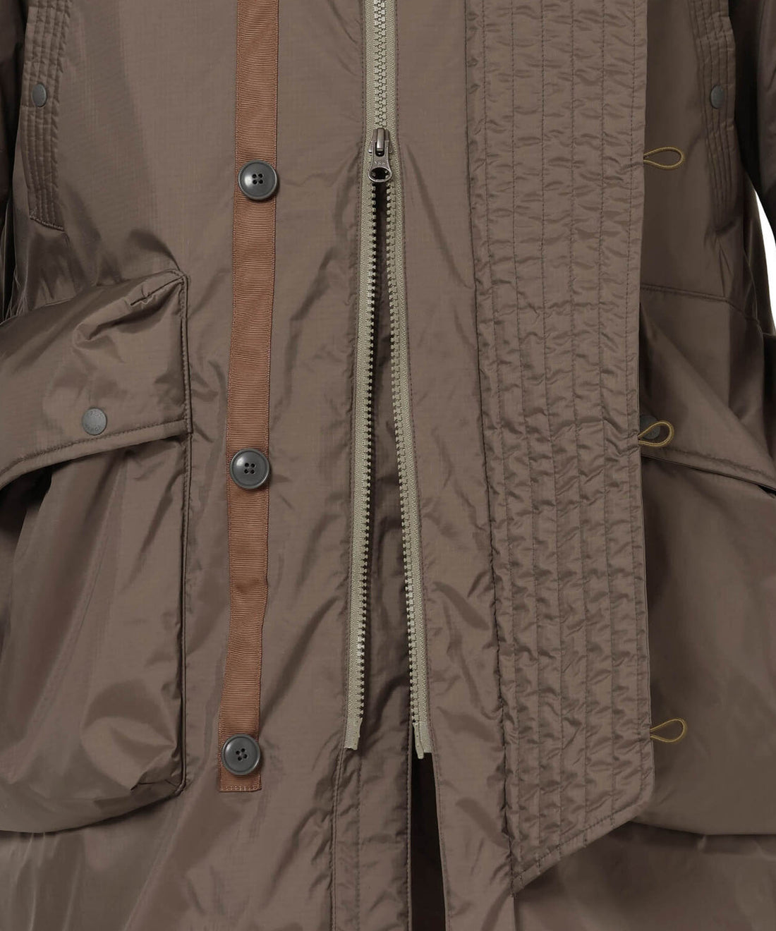 NANGA AURORA TEX DOWN FIELD HALF COAT(MEN) / 機能型軍事輪廓 羽絨外套