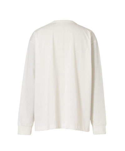 NANGA ECO HYBRID BOX LOGO L/S TEE(UNISEX) / 長袖T恤