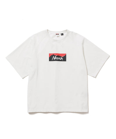 NANGA ECO HYBRID BOX LOGO LOOSE FIT TEE / 寬鬆短袖T恤