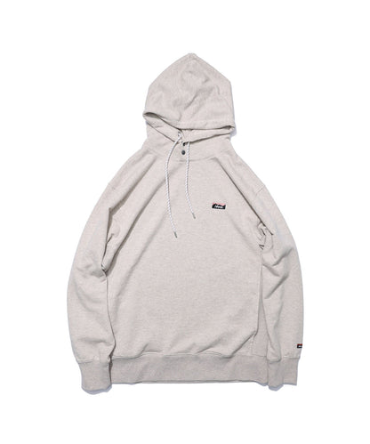 NANGA ECO HYBRID MINI BOX LOGO EMBROIDERY SWEAT HOODIE / 刺繡小標 連帽衫