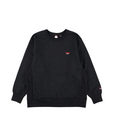 NANGA ECO HYBRID MINI BOX LOGO EMBROIDERY SWEATSHIRT / 刺繡小標 圓領衫