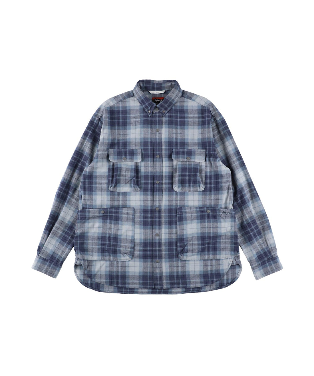 NANGA FADE TARTAN CHECK CAMP SHIRT / 格紋營地襯衫
