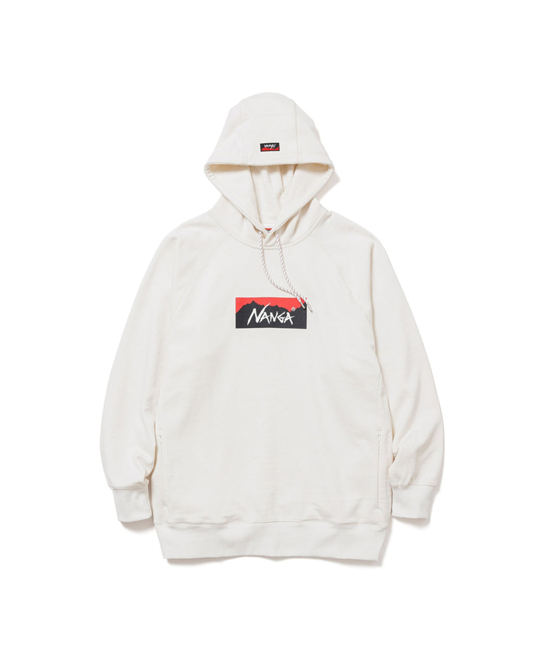 NANGA ECO HYBRID BOX LOGO / 連帽衫