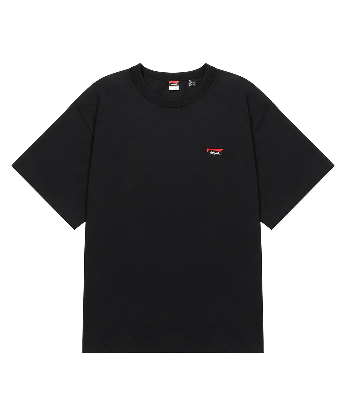 NANGA ECO HYBRID BOX LOGO EMBROIDERY TEE(UNISEX) / 中性款  小標 短袖T恤