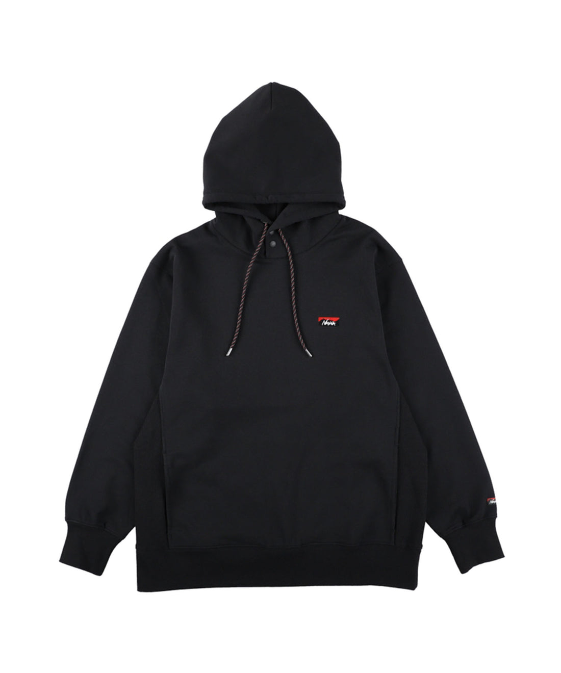 NANGA ECO HYBRID MINI BOX LOGO EMBROIDERY SWEAT HOODIE / 刺繡小標 連帽衫