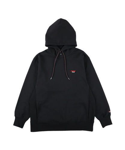 NANGA ECO HYBRID MINI BOX LOGO EMBROIDERY SWEAT HOODIE / 刺繡小標 連帽衫