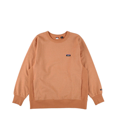 NANGA ECO HYBRID MINI BOX LOGO EMBROIDERY SWEATSHIRT / 刺繡小標 圓領衫