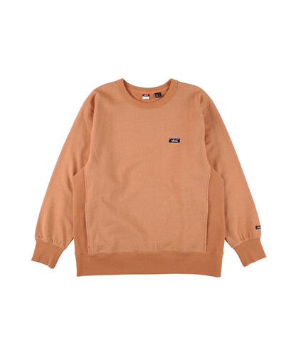 NANGA ECO HYBRID MINI BOX LOGO EMBROIDERY SWEATSHIRT / 刺繡小標 圓領衫