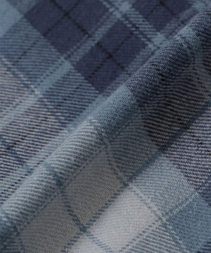 NANGA FADE TARTAN CHECK CAMP SHIRT / 格紋營地襯衫